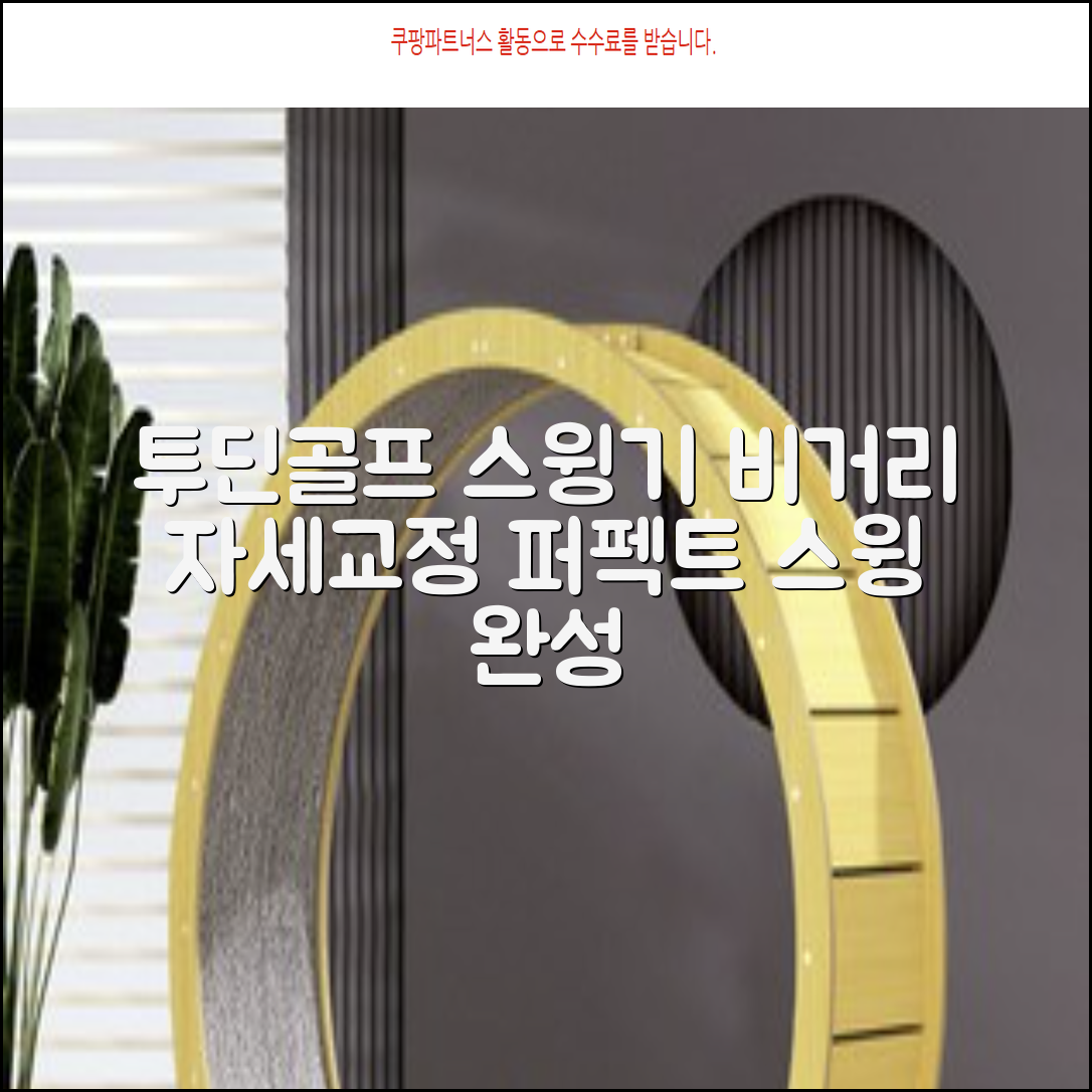 투딘골프 리얼타격감 퍼팩트 스윙트레이너 비거리향상 자세교정 스윙연습기, 블랙 교정그립, 1개 추천 리뷰