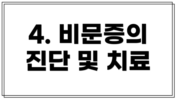 4. 비문증의 진단 및 치료