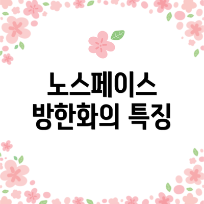 노스페이스 방한화의 특징