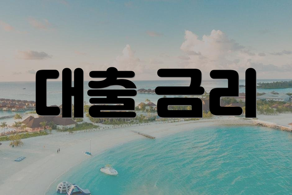 대출 금리