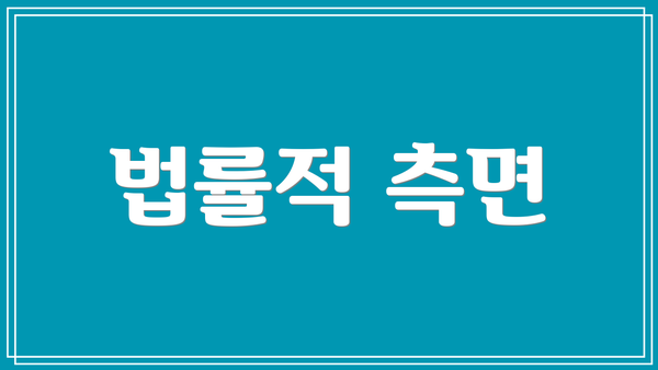 법률적 측면