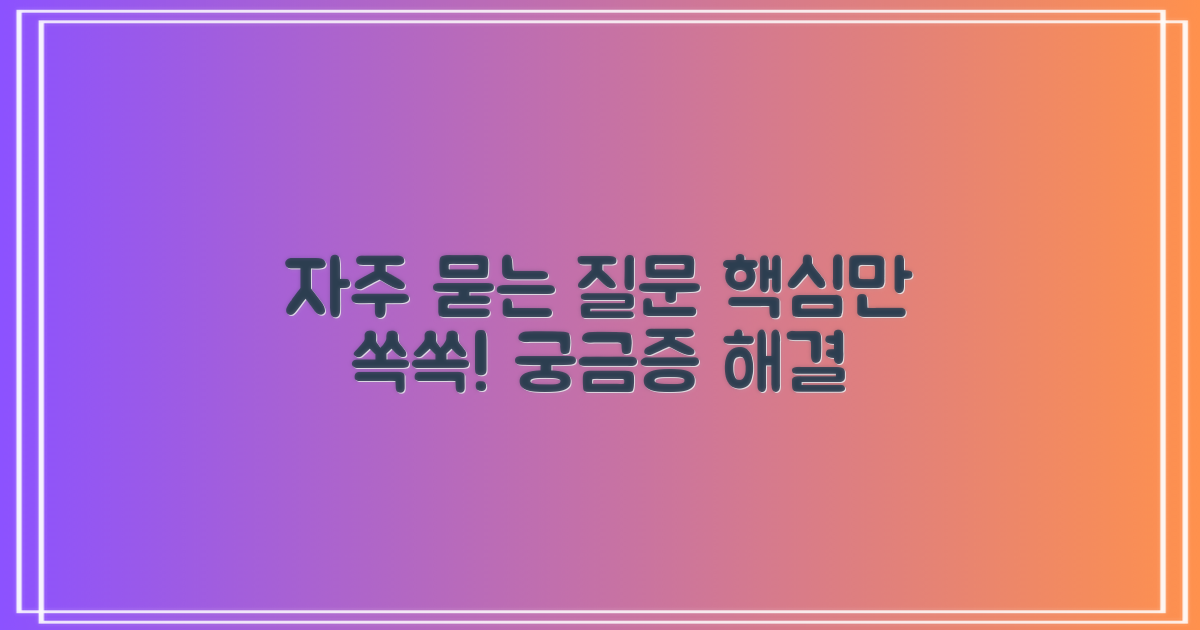 자주 묻는 질문