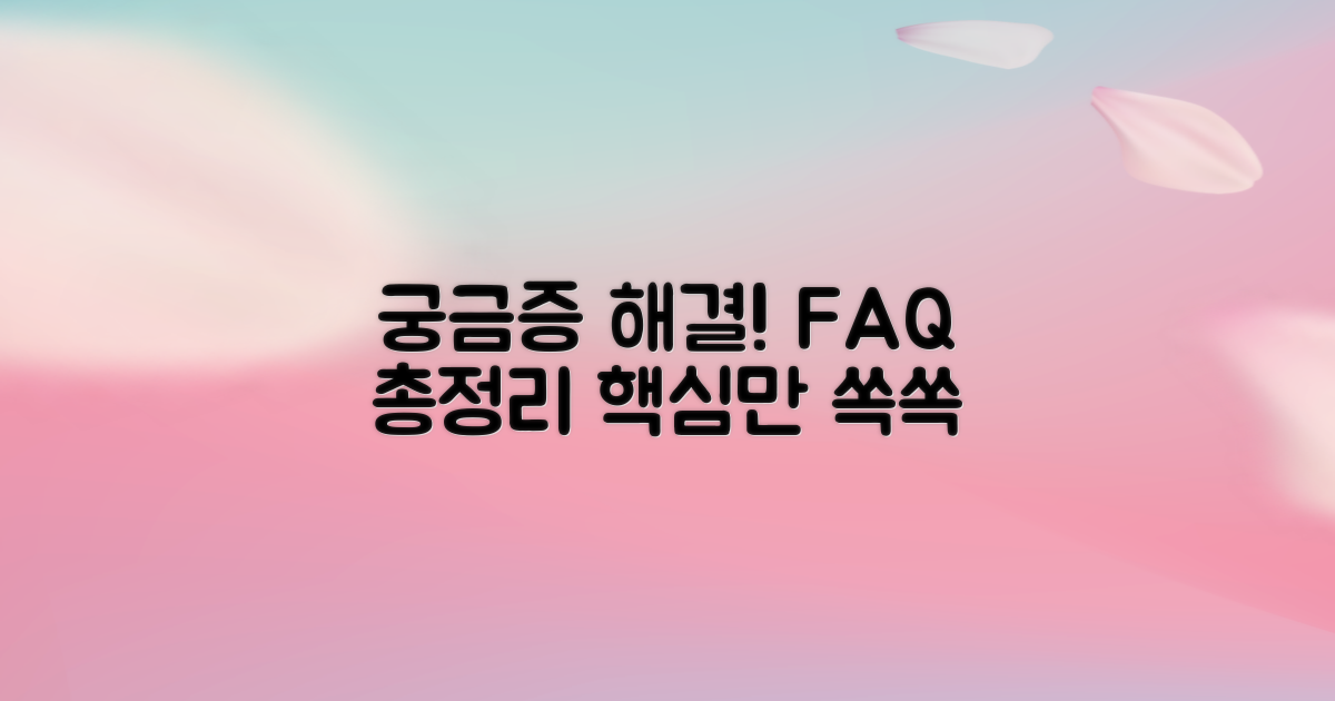 자주 묻는 질문