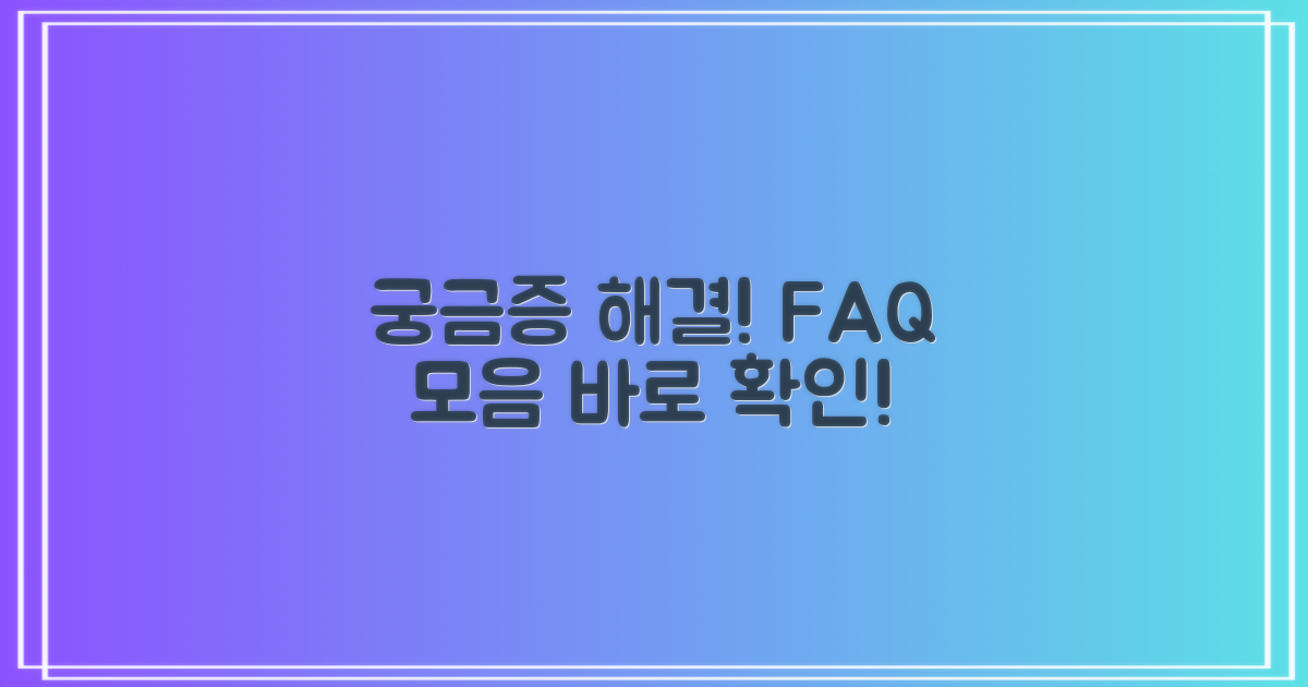 자주 묻는 질문