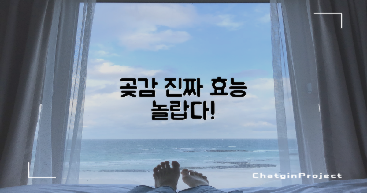 곶감, 진짜 효능은 무엇?